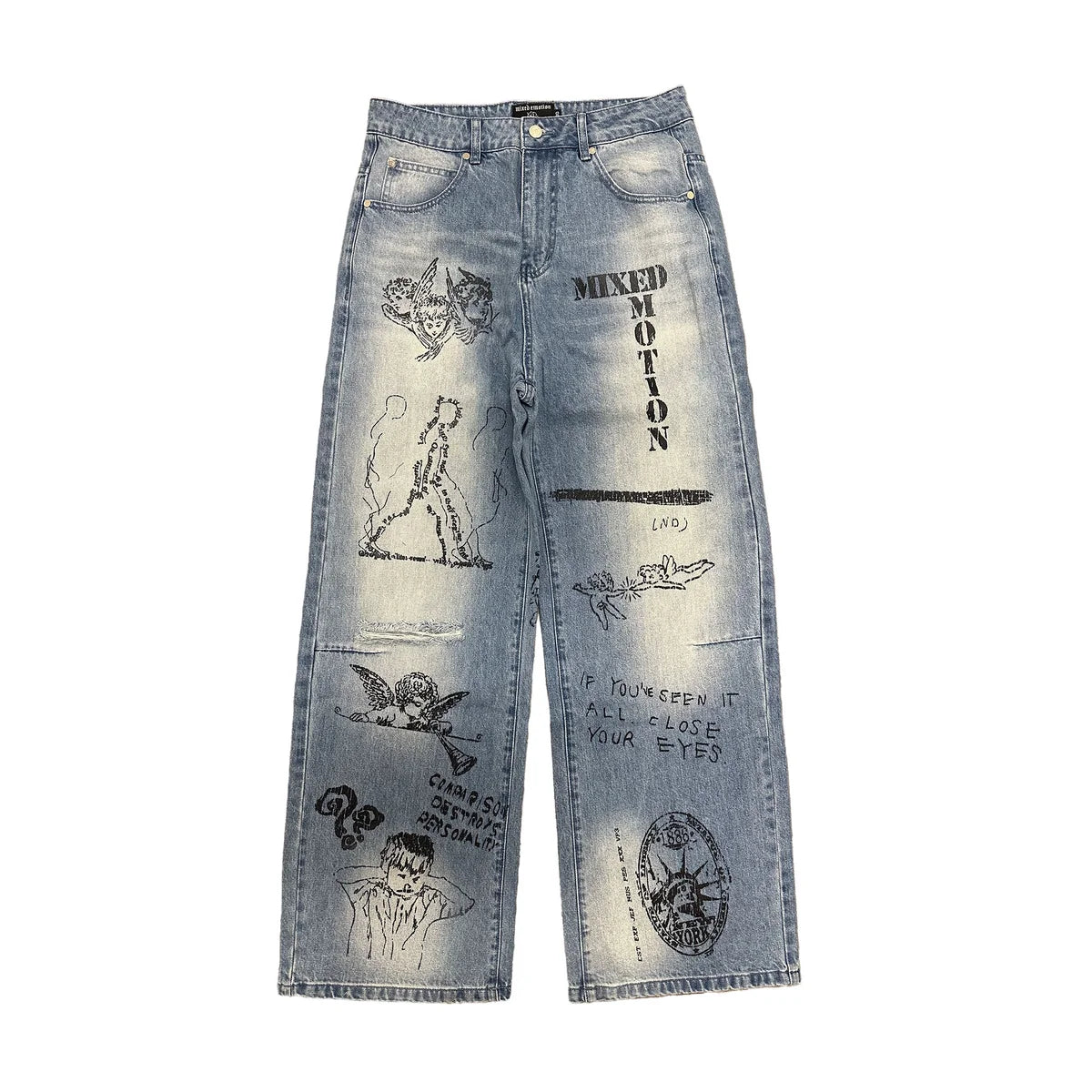 BLUE ‘CANVAS’ DENIM