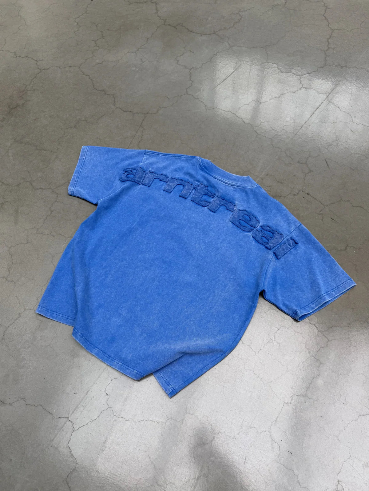 PATCH BLUE T-SHIRT